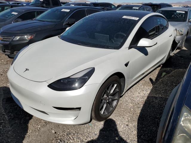 TESLA MODEL 3 2021 with VIN 5YJ3E1EA8MF871922 - Photo from auction