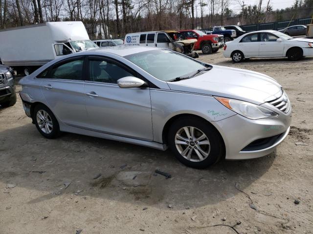 HYUNDAI SONATA GLS 2014 with VIN 5NPEB4AC7EH876431 - Photo from auction