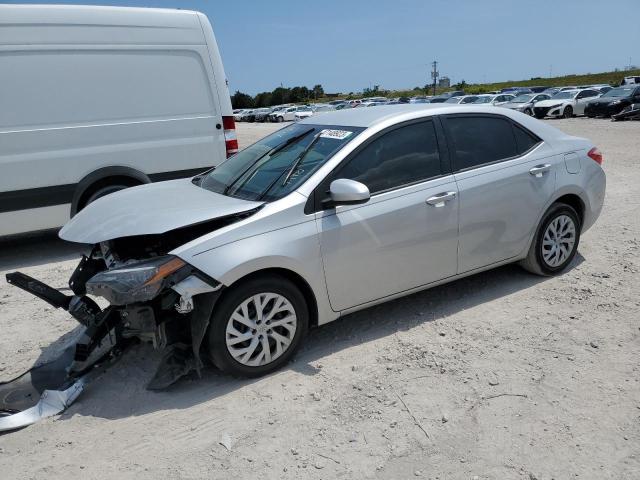 TOYOTA COROLLA L 2018 with VIN 5YFBURHE1JP808334 - Photo from auction
