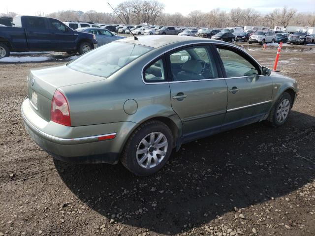 Photo 3 from auction – 2003 VOLKSWAGEN PASSAT GLS with VIN WVWPD63B43P283243