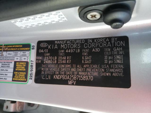 Photo 14 from auction – 2011 KIA SPORTAGE L with VIN KNDPB3A25B7158970