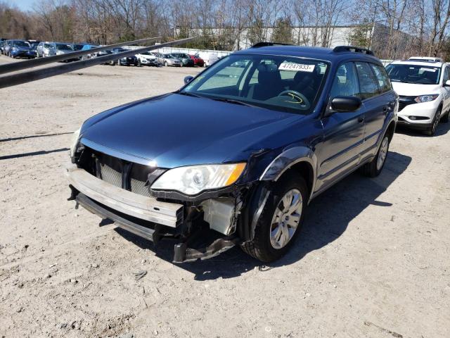 SUBARU OUTBACK 2008 with VIN 4S4BP60CX87322788 - Photo from auction