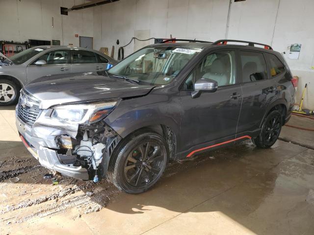 SUBARU FORESTER S 2021 with VIN JF2SKARC9MH563210 - Photo from auction