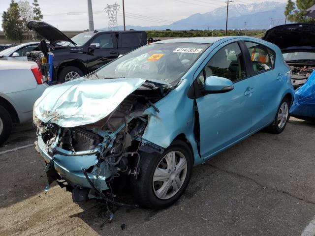 TOYOTA PRIUS C 2012 with VIN JTDKDTB32C1028743 - Photo from auction