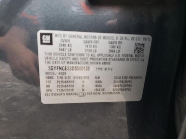 Photo 14 from auction – 2013 CADILLAC SRX LUXURY with VIN 3GYFNCE33DS500128