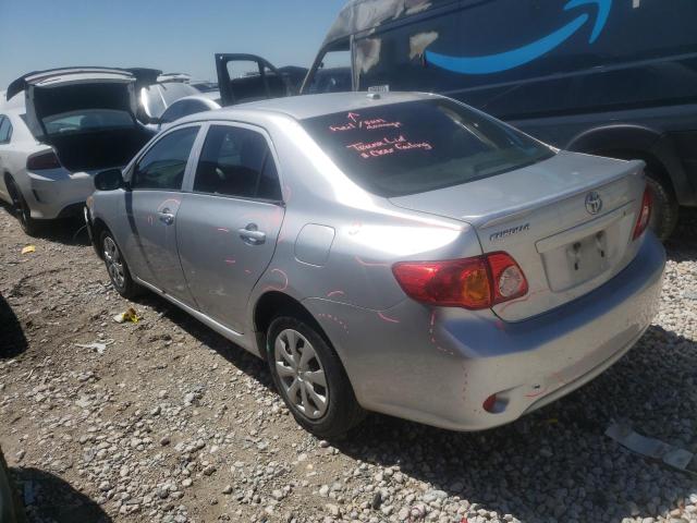 Photo 2 from auction – 2009 TOYOTA COROLLA BA with VIN JTDBL40E89J015033