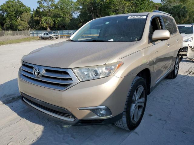 TOYOTA HIGHLANDER 2013 with VIN 5TDYK3EH0DS108327 - Photo from auction