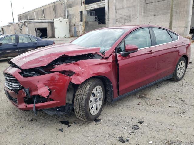 FORD FUSION S 2013 with VIN 3FA6P0G72DR111136 - Photo from auction