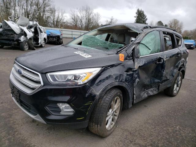 FORD ESCAPE SEL 2018 with VIN 1FMCU9HD9JUB61353 - Photo from auction