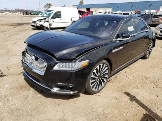 LINCOLN CONTINENTA 2017 with VIN 1LN6L9NC3H5634003 - Photo from auction