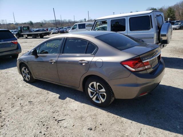 Photo 2 from auction – 2013 HONDA CIVIC LX with VIN 2HGFB2F55DH542152