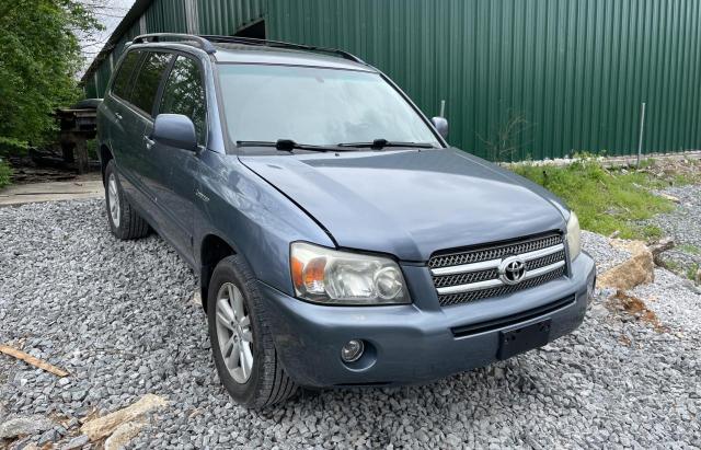 TOYOTA HIGHLANDER 2006 with VIN JTEEW21A860012358 - Photo from auction