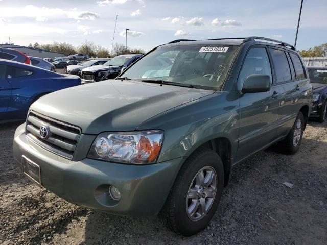 TOYOTA HIGHLANDER 2004 with VIN JTEDP21A140037852 - Photo from auction