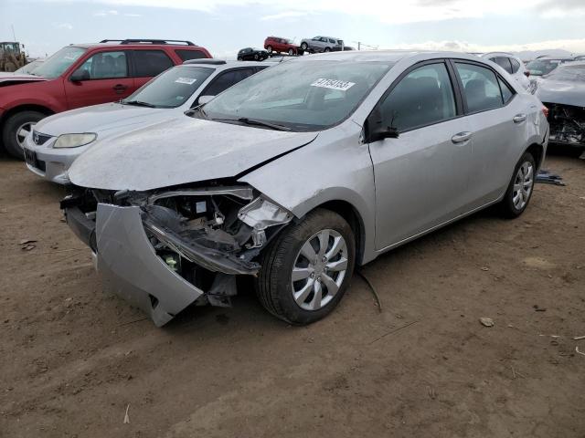 TOYOTA COROLLA L 2019 with VIN 5YFBURHE4KP859425 - Photo from auction