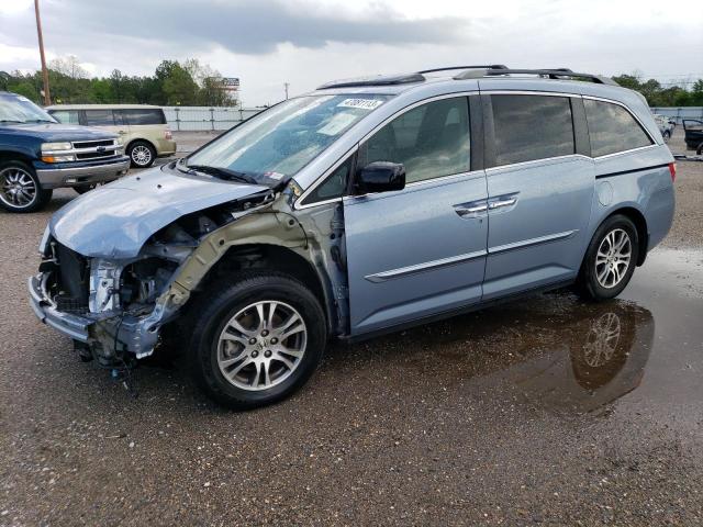 HONDA ODYSSEY EX 2013 with VIN 5FNRL5H65DB045091 - Photo from auction