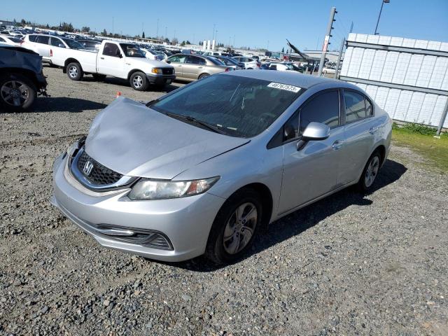 Photo 1 from auction – 2013 HONDA CIVIC LX with VIN 19XFB2F52DE242854