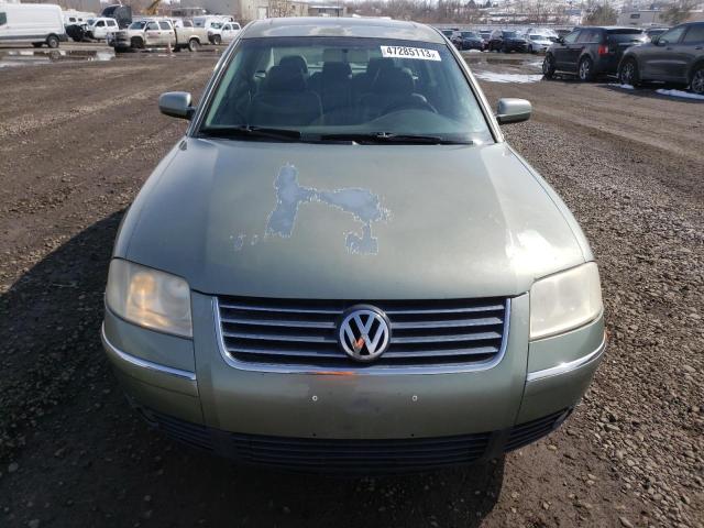 Photo 5 from auction – 2003 VOLKSWAGEN PASSAT GLS with VIN WVWPD63B43P283243