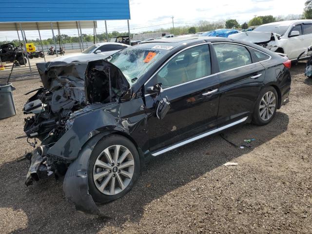 HYUNDAI SONATA SPO 2017 with VIN 5NPE34AFXHH582999 - Photo from auction