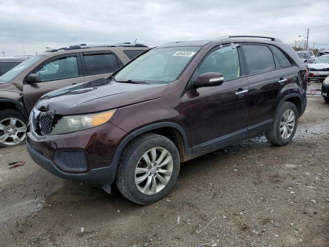 KIA SORENTO BA 2011 with VIN 5XYKT4A26BG092901 - Photo from auction