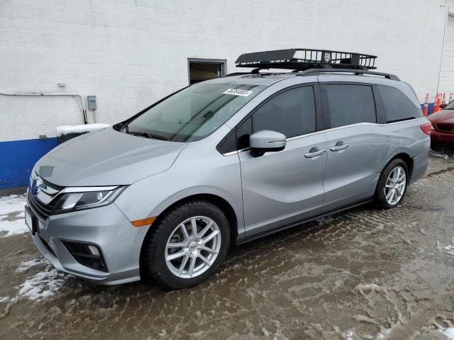 HONDA ODYSSEY EX 2018 with VIN 5FNRL6H74JB074723 - Photo from auction