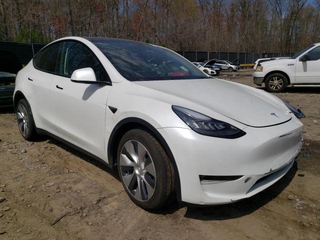 Photo 4 from auction – 2021 TESLA MODEL Y with VIN 5YJYGDEEXMF202961