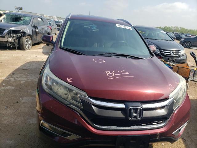 Photo 5 from auction – 2016 HONDA CR-V EXL with VIN 2HKRM3H7XGH556702
