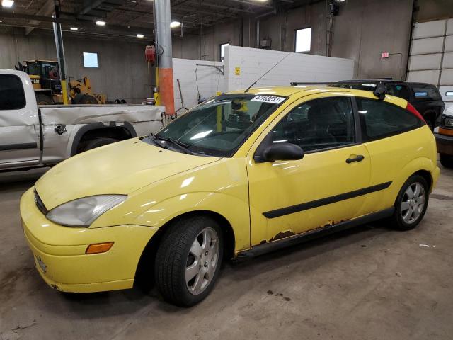 FORD FOCUS ZX3 2002 with VIN 3FAFP31382R207390 - Photo from auction