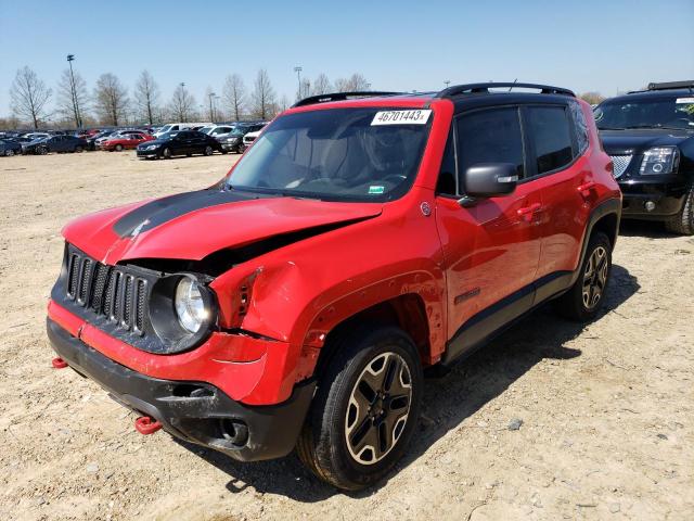 JEEP RENEGADE T 2017 with VIN ZACCJBCB8HPE93483 - Photo from auction