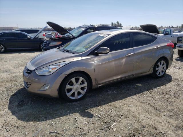 HYUNDAI ELANTRA GL 2011 with VIN 5NPDH4AE0BH009587 - Photo from auction