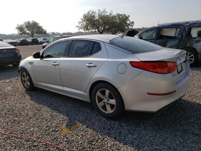 Photo 2 from auction – 2014 KIA OPTIMA LX with VIN 5XXGM4A78EG260920