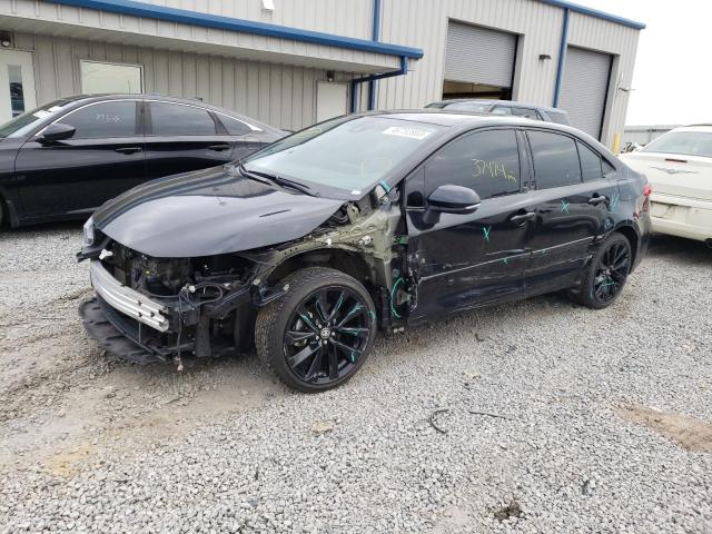 TOYOTA COROLLA SE 2021 with VIN 5YFS4MCEXMP066997 - Photo from auction