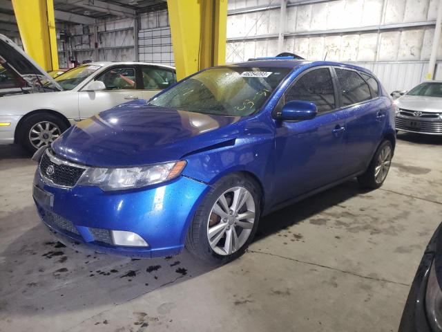 KIA FORTE SX 2012 with VIN KNAFW5A31C5496896 - Photo from auction