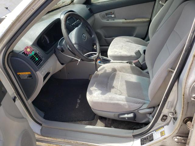 Photo 7 from auction – 2007 KIA SPECTRA EX with VIN KNAFE121875451257