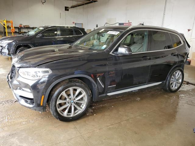 BMW X3 XDRIVE3 2018 with VIN 5UXTR9C5XJLD60747 - Photo from auction