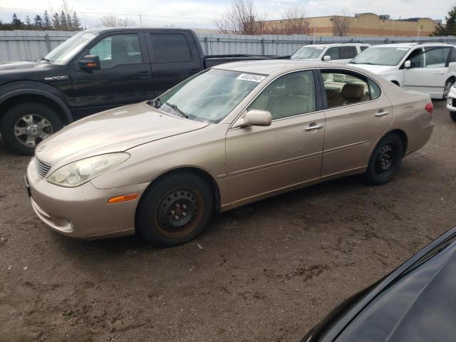 LEXUS ES 330 2005 with VIN JTHBA30G055100869 - Photo from auction
