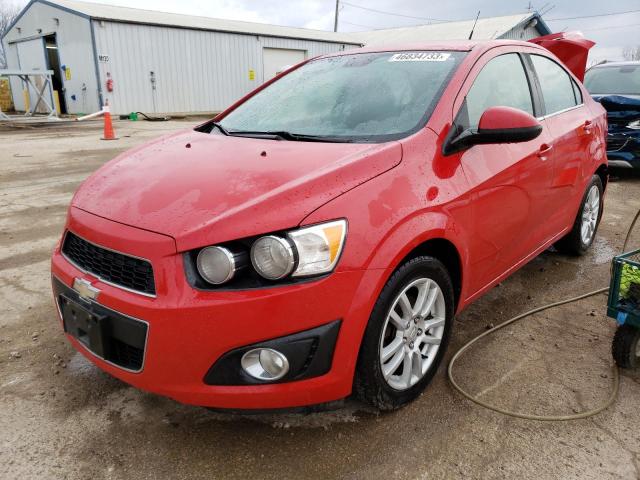 CHEVROLET SONIC LT 2013 with VIN 1G1JC5SHXD4119239 - Photo from auction