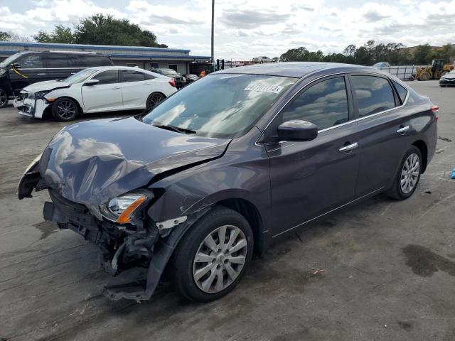 NISSAN SENTRA S 2015 with VIN 3N1AB7AP7FY295571 - Photo from auction