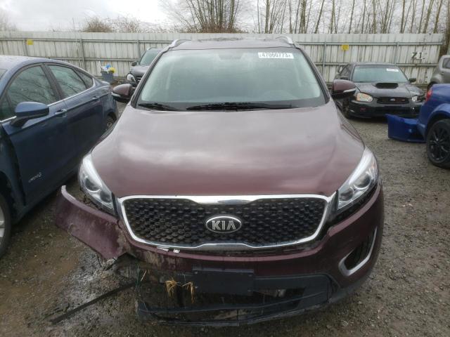 Photo 5 from auction – 2016 KIA SORENTO LX with VIN 5XYPGDA55GG161766