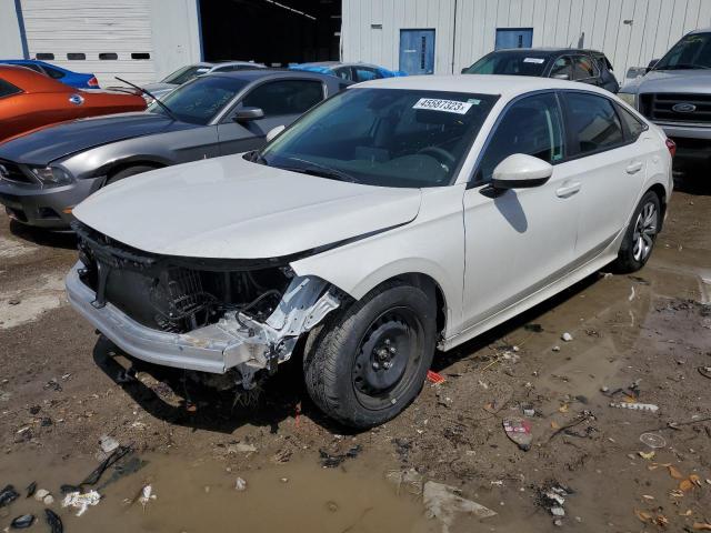 HONDA CIVIC LX 2022 with VIN 2HGFE2F22NH558484 - Photo from auction