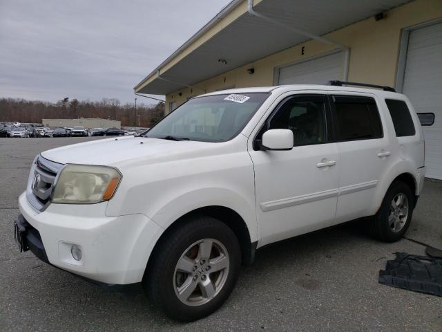 HONDA PILOT EXL 2010 with VIN 5FNYF4H5XAB014001 - Photo from auction