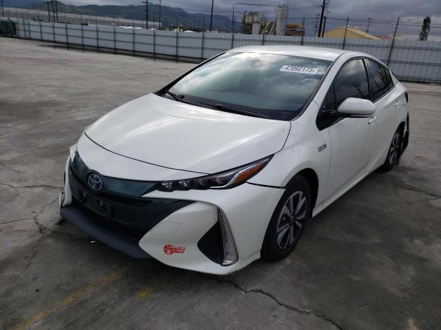 TOYOTA PRIUS PRIM 2018 with VIN JTDKARFP0J3084934 - Photo from auction