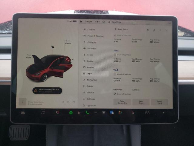 Photo 9 from auction – 2023 TESLA MODEL 3 with VIN 5YJ3E1EB1PF390018