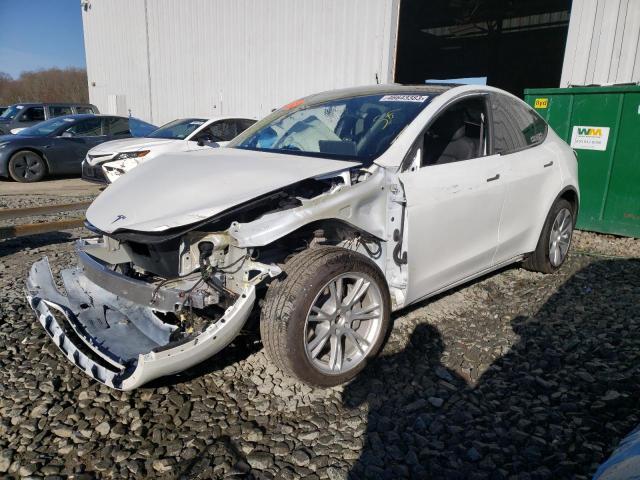 TESLA MODEL Y 2021 with VIN 5YJYGDEE1MF078644 - Photo from auction
