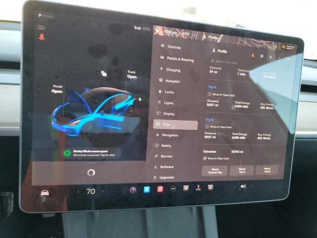 Photo 9 from auction – 2022 TESLA MODEL 3 with VIN 5YJ3E1EB3NF190349