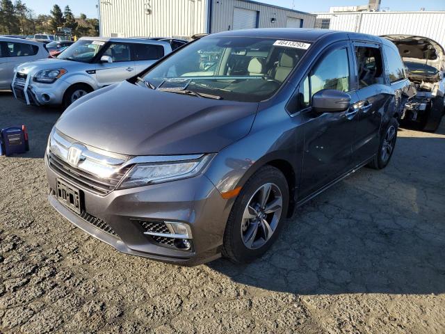 HONDA ODYSSEY TO 2018 with VIN 5FNRL6H82JB044287 - Photo from auction