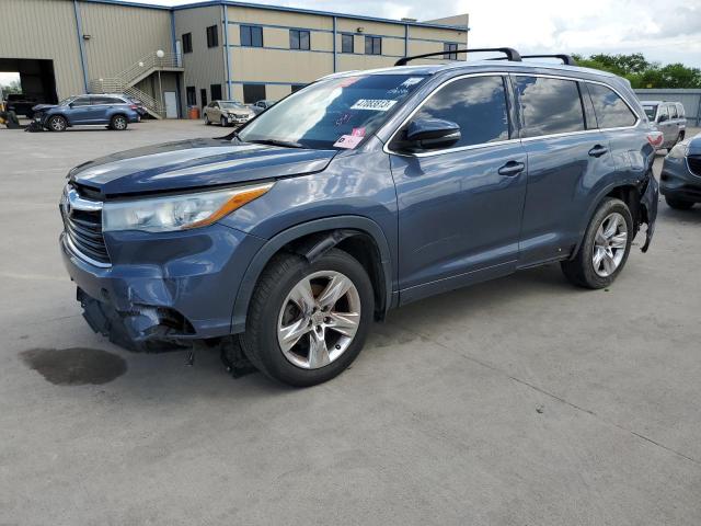TOYOTA HIGHLANDER 2014 مع رقم تعريف المركبة 5TDYKRFH9ES036837 - صورة من المزاد