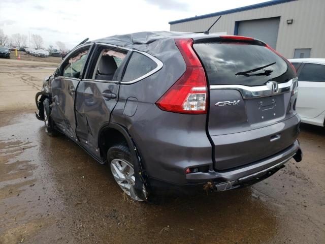 Photo 2 from auction – 2015 HONDA CR-V EX with VIN 5J6RM4H55FL101166