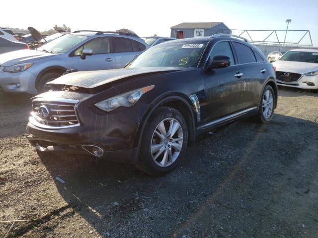 INFINITI FX35 2012 with VIN JN8AS1MW4CM152030 - Photo from auction