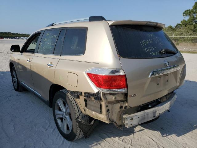 Photo 2 from auction – 2013 TOYOTA HIGHLANDER with VIN 5TDYK3EH0DS108327