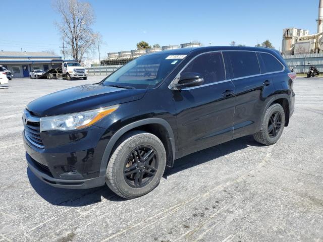 TOYOTA HIGHLANDER 2016 with VIN 5TDBKRFH3GS269928 - Photo from auction
